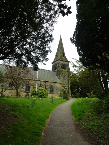 Normanton Church, near the city of Derby.