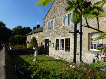 One of the plague cottages in Eyam village.