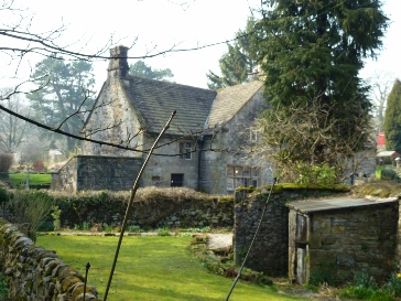 Stone cottage in the village of Alport.