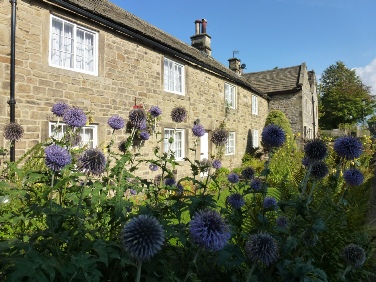 Plague cottages in Eyam.