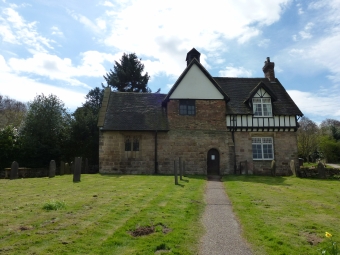 The Church and attached house in Dale Abbey.